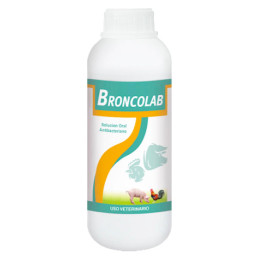 Broncolab 500ml Doxiciclina Tilosina tartrato Antibiotico Sol Oral, Labet