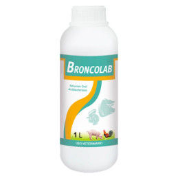 Broncolab 1L Doxiciclina Tilosina tartrato Antibiotico Sol Oral, Labet