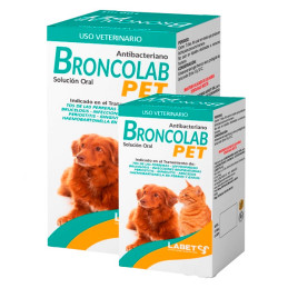 Broncolab PET 30ml Doxiciclina Antibiotico Susp Oral, Labet