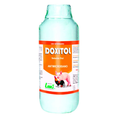  Doxitol 250ml Doxiciclina Bromhexina HCI Antibiotico Sol Oral, Labet 39.830508 Doxitol 250ml Doxiciclina Bromhexina HCI Antibio