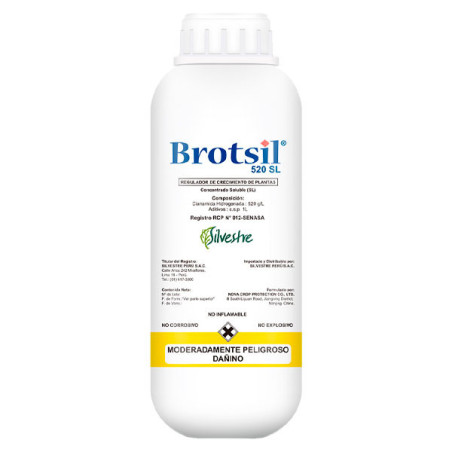  Brotsil 4L Cianamida Hidrogenada Regulador de Crecimiento, Silvestre 125.423729 Brotsil 4L Cianamida Hidrogenada Regulador de C