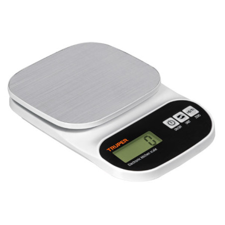  Balanzas Digital 5kg para Cocina PlatoInoxidable Truper 103116 21.186441 Balanzas Digital 5kg para Cocina PlatoInoxidable Trupe