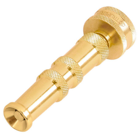  Pitones Chiflon para Manguera Conexión Roscada Hembra 3/4 Largo 4" Regulador de chorro de laton, CHMA-4 13136 Truper 13.559322 
