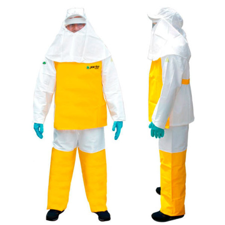  Equipo de Proteccion Personal Agricola EPP Para Fumigacion Pulverizacion Manual Hidrorepelente Talla GG, Jacto 201.694915 Equip