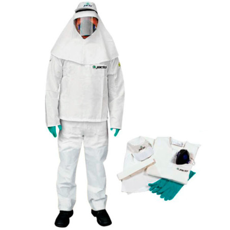  Equipo de Proteccion Personal Agricola EPP Para Fumigacion Pulverizacion Tractorizado Hidrorepelente Talla G, Jacto 198.305085 