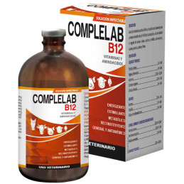  Complelab B12 50ml Reconstituyente Vitaminico Aminoacidos Inyectable, Labet 17.79661 Complelab B12 50ml Reconstituyente Vitamin