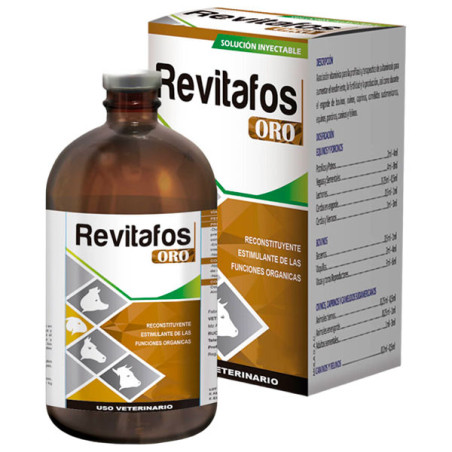 Revitafos Oro 100ml Reconstituyente Multivitaminico Minerales Inyectable, Labet 37.288136 Revitafos Oro 100ml Reconstituyente M