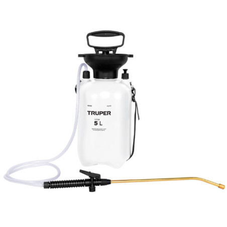  Fumigador 5 Litros 1.3 Galones, Sistema de Bombeo Central, 0.96kg, FUT-5 10836 Truper 39.830508 Fumigador 5 Litros 1.3 Galones,