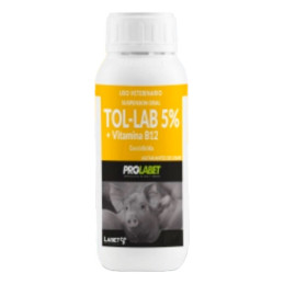  Tol-Lab 5% 120ml Toltrazuril+Vitamina B12 Coccidicida Sol Oral, Labet 33.050847 Tol-Lab 5% 120ml Toltrazuril+Vitamina B12 Cocci