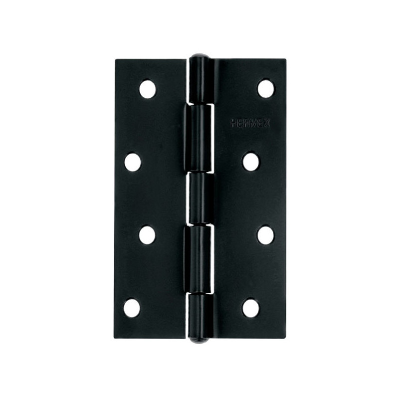  Bisagras Rectangular 4" x2-3/4" Acero Negro CMbola 1.8mm Hermex 45638 3.389831 Bisagras Rectangular 4" x2-3/4" Acero Negro CMbo