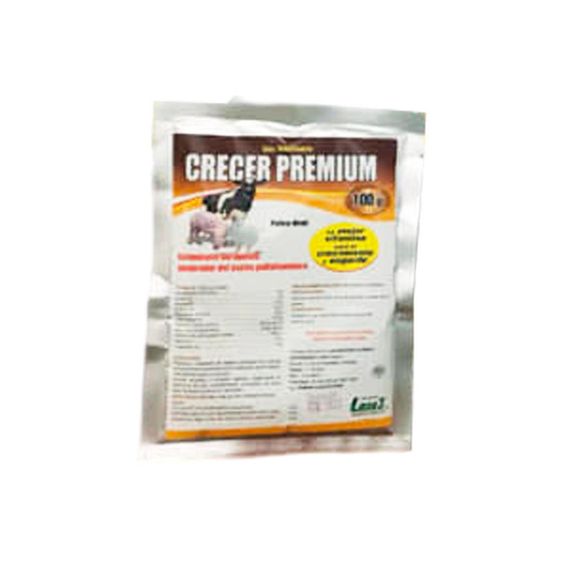  Crecer Premium 100gr Suplemento Nutricional Estimulante de Apetito Polvo Soluble, Labet 35.59322 Crecer Premium 100gr Suplement