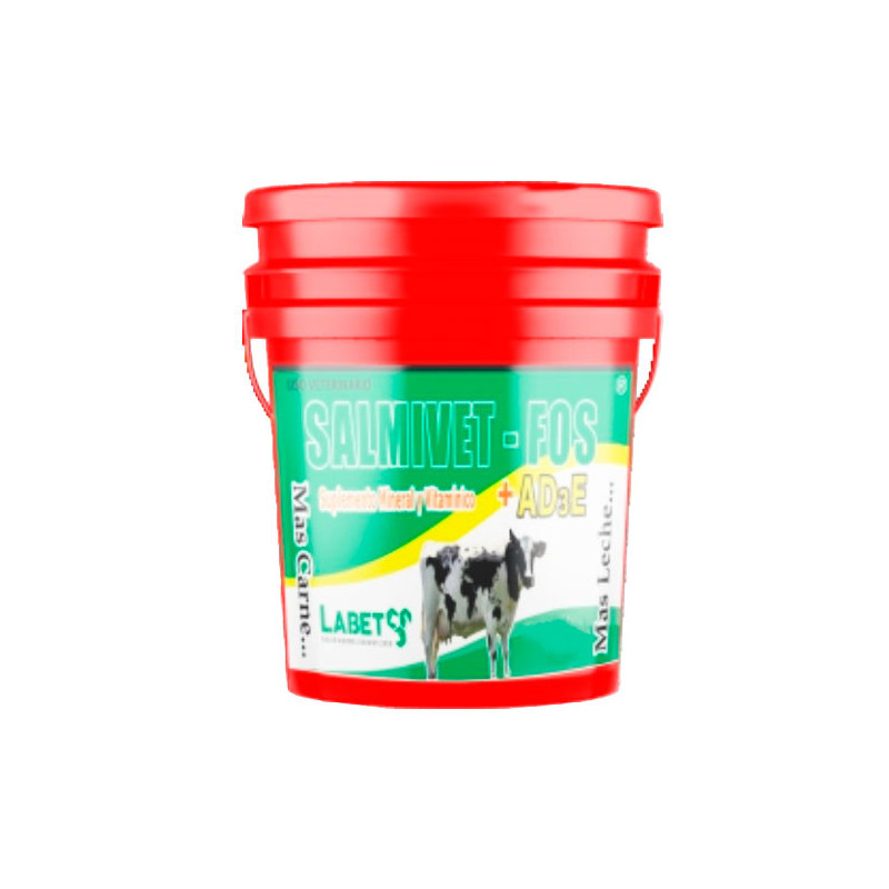  Salmivet FOS AD3E 20Kg Suplemento Mineral Vitaminico Premezcla en Alimentos, Labet 224.576271 Salmivet FOS AD3E 20Kg Suplemento