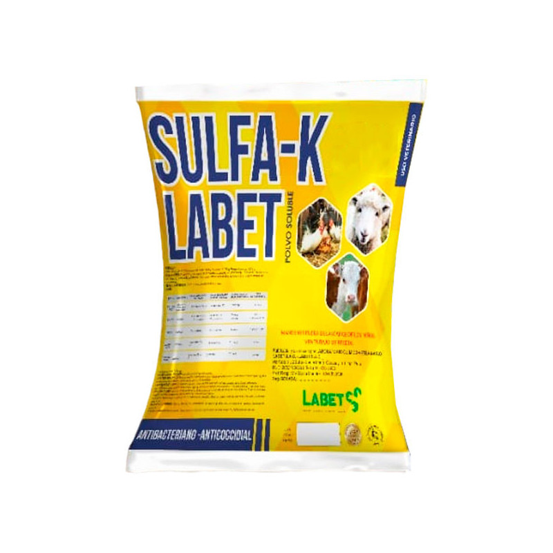 Sulfa-K Labet 1Kg Sulfaquinoxalina Vitaminas Antibiotico Polvo Soluble 122.033898 Sulfa-K Labet 1Kg Sulfaquinoxalina Vitaminas Sulfa-K Labet 1Kg Sulfaquinoxalina Vitaminas Antibiotico Polvo Soluble 122.033898 Sulfa-K Labet 1Kg Sulfaquinoxalina Vitaminas