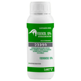  Febenzol 10% 500ml Fenbendazol Antiparasitario Interno Susp Oral, Labet 45.762712 Febenzol 10% 500ml Fenbendazol Antiparasitari