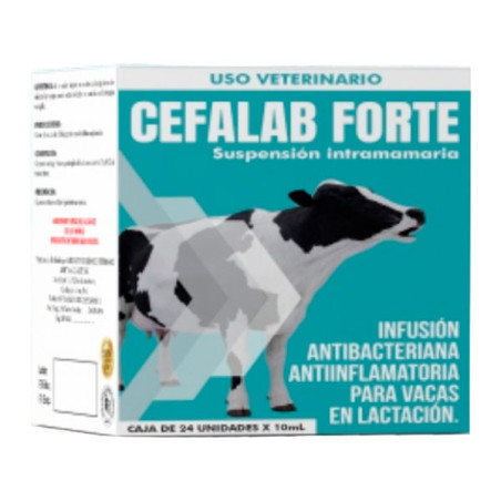  Cefalab Forte 10ml Caja x 24Jeringas Antibiotico Antiinflamatorio, Labet 176.271186 Cefalab Forte 10ml Caja x 24Jeringas Antibi