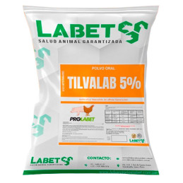  Tilvalab 5% 25Kg Tilvalosina Antibotico Premezcla en Alimento Polvo Soluble, Labet 1410.169492 Tilvalab 5% 25Kg Tilvalosina Ant