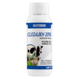 Clozalben 20% 250ml Albendazol Oxiclozanida Antiparasitario, Labet 39.830508 Clozalben 20% 250ml Albendazol Oxiclozanida Antipa