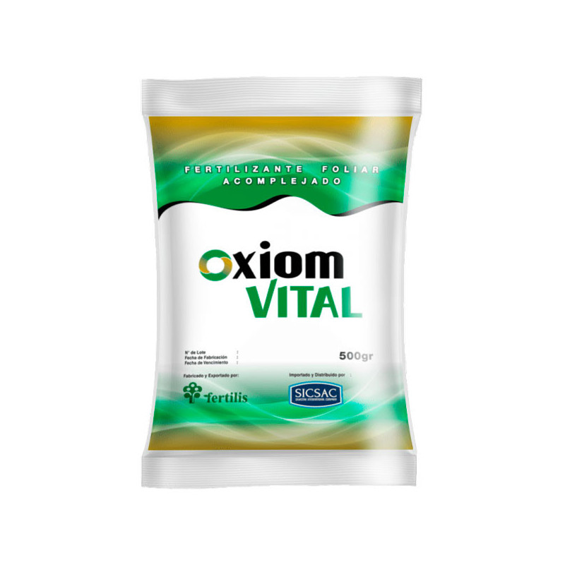  Oxiom Vital 1Kg 2Sobres x 500gr Lignosulfonatos Fe Mn Zn Cu Fertilizante Agricola Fertilis 41.525424 Oxiom Vital 1Kg 2Sobres x 