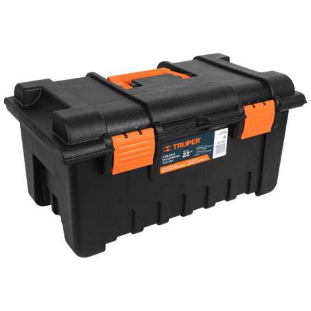  Caja para Herramientas Plastica Largo 22", Ancho 12 1/2, Alto 11", Peso 2.2 kg, CHA-22N 19780 Truper 52.542373 Caja para Herram