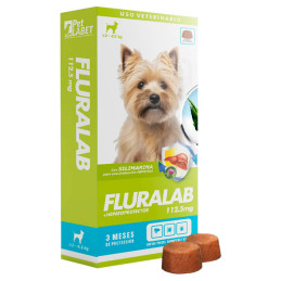  Fluralab 112.5mg Perros 2Kg a 4.5 Hepatoprotector Antipulgas Tableta Oral, Labet 81.355932 Fluralab 112.5mg Perros 2Kg a 4.5 He