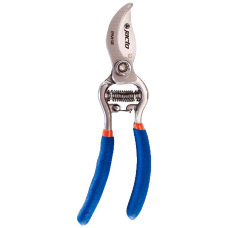  Tijera de Cosecha Poda PM-12 Profesional Cuchillas Acero Carbono Corte 15mm Largo 170mm Ancho 41.50mm, Jacto 61.016949 Tijera d