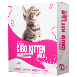  Cibo Kitten Milk 200gr Pack x 12und Sustituto Lacteo Felino Lactantes Suplemento Nutricional, Labet 219.491525 Cibo Kitten Milk