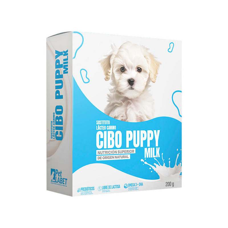 Cibo Puppy Milk 200gr Pack x 12und Sustituto Lacteo Canino Suplemento Nutricional, Labet 219.491525 Cibo Puppy Milk 200gr Pack 
