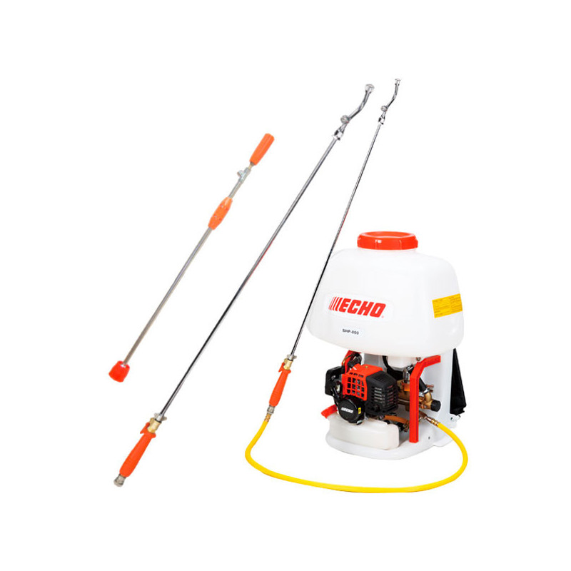  Fumigador con Motor 25L a Gasolina 22.8cc 1.1HP 2T 500PSI Incluye 2 Lanzas ECHO SHP-800 2349.152542 Fumigador con Motor 25L a G