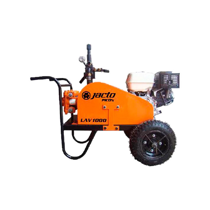  Fumigador a Motor 13HP Bomba Estacionaria JP-100, 0 a 500PSI CocheRuedas Gasolina Jacto LAV 1000G 15803.389831 Fumigador a Moto