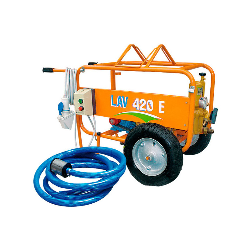  Fumigador a Motor Electrico 5CV Bomba Estacionaria MB-42, 0 a 500PSI CocheRuedas Jacto LAV 420E 11588.983051 Fumigador a Motor 