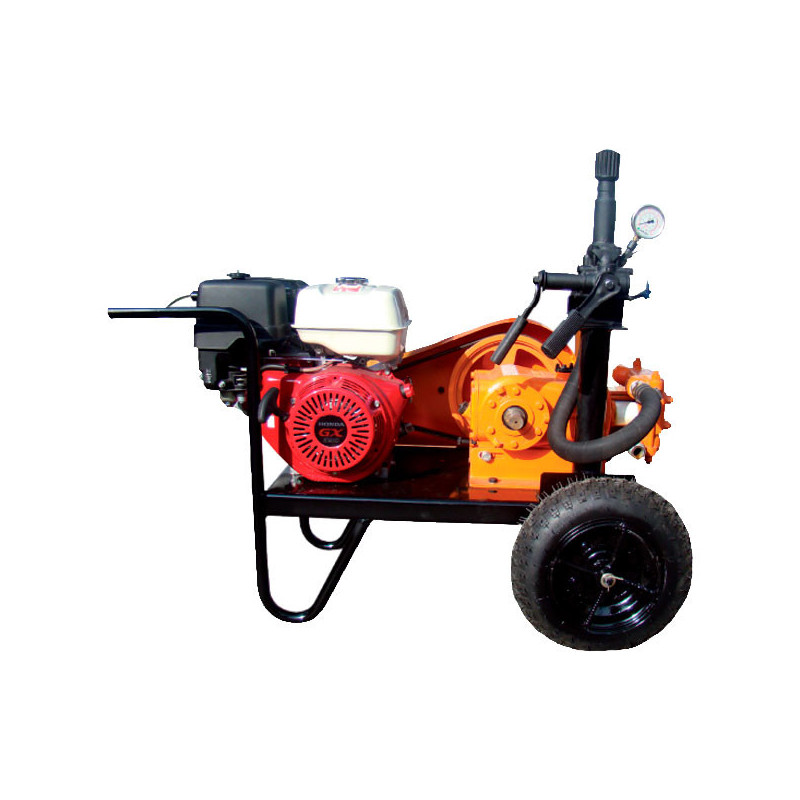  Fumigador a Motor 9HP Bomba Estacionaria MB-75, 0 a 500PSI CocheRuedas Gasolina Jacto LAV 750G 14900 Fumigador a Motor 9HP Bomb