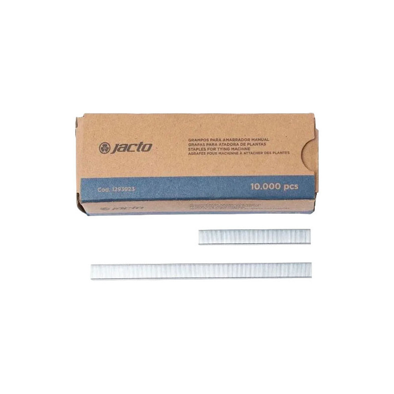  Grapas 10000 piezas Acero Inox Para Amarrador TM-50 Jacto 180.508475 Grapas 10000 piezas Acero Inox Para Amarrador TM-50 Jacto
