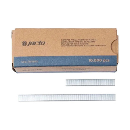  Grapas 10000 piezas Acero Inox Para Amarrador TM-50 Jacto 180.508475 Grapas 10000 piezas Acero Inox Para Amarrador TM-50 Jacto
