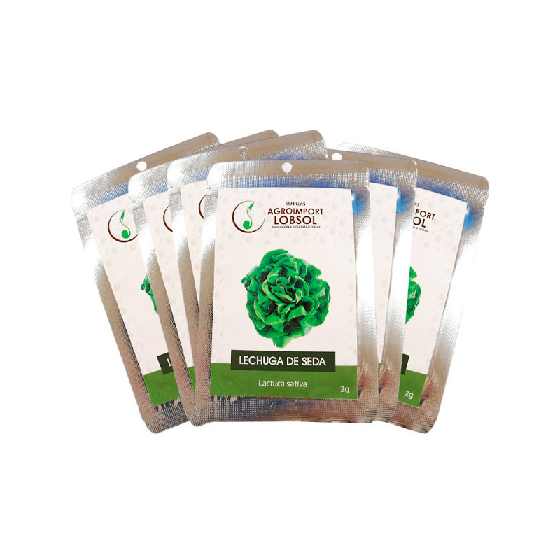  Lechuga de Seda 2gr Semillas Pack X25Sobres Variedad Hortalizas Huerto 74.576271 Lechuga de Seda 2gr Semillas Pack X25Sobres Va