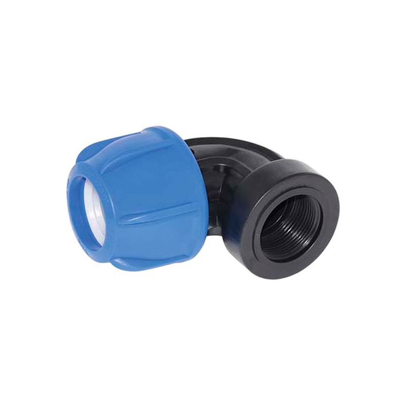  Codo Rosca Hembra 25MM X3/4" Riego Enlace HDPE PN16 SENKRON 3.389831 Codo Rosca Hembra 25MM X3/4" Riego Enlace HDPE PN16 SENKRO
