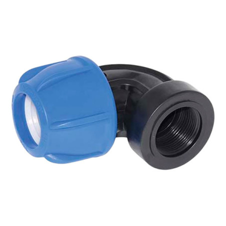  Codo Rosca Hembra 25MM X3/4" Riego Enlace HDPE PN16 SENKRON 3.389831 Codo Rosca Hembra 25MM X3/4" Riego Enlace HDPE PN16 SENKRO