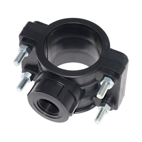  Collarines de Toma 200MM X1" Riego Abrazadera HDPE PN16 SENKRON 31.355932 Collarines de Toma 200MM X1" Riego Abrazadera HDPE PN