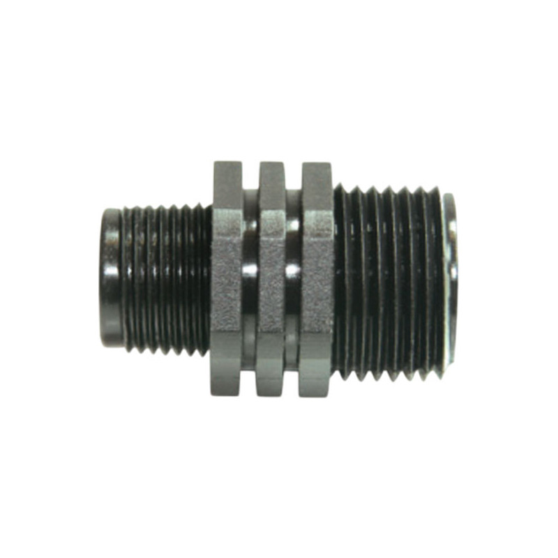  Niple Reducido PE Roscado 1" X 1/2" Bolsa 50U para Riego Tuberias HDPE SENKRON 63.559322 Niple Reducido PE Roscado 1" X 1/2" Bo