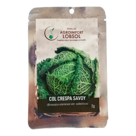  Col Crespa Savoy 2gr Semillas Variedad Hortaliza Huerto 4.237288 Col Crespa Savoy 2gr Semillas Variedad Hortaliza Huerto
Varied