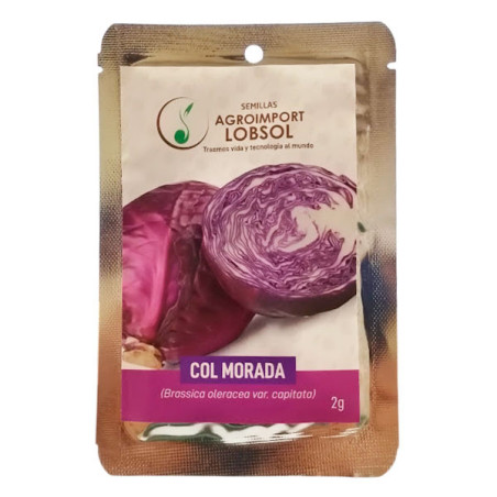  Col Morada 2gr Semillas Variedad Hortaliza Huerto 4.237288 Col Morada 2gr Semillas Variedad Hortaliza Huerto
Cabeza voluminosa,
