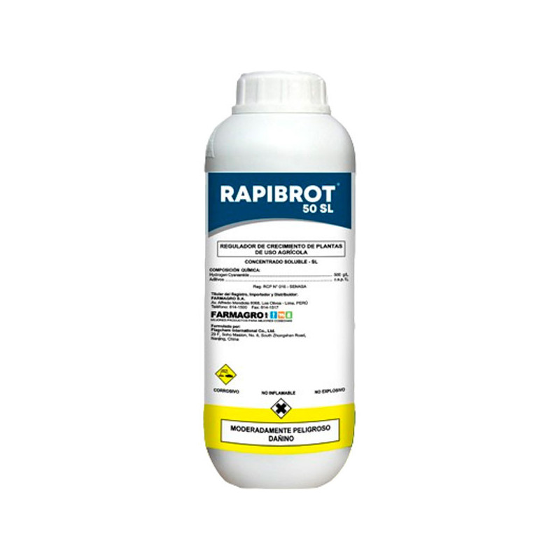 Rapibrot 20L, Cianamida Hidrogenada Regulador de Crecimiento Estimula Brotacion Rompe Dormancia, Farmagro 461.864407 Rapibrot 2 Rapibrot 20L, Cianamida Hidrogenada Regulador de Crecimiento Estimula Brotacion Rompe Dormancia, Farmagro 461.864407 Rapibrot 2