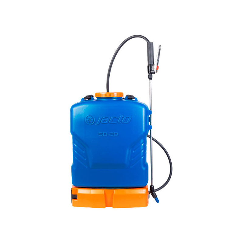  Pulverizador SB-20 Capacidad 20L 70PSI Bateria Ion Litio Recargable, Jacto 1118 Pulverizador SB-20 Capacidad 20L 70PSI Bateria 