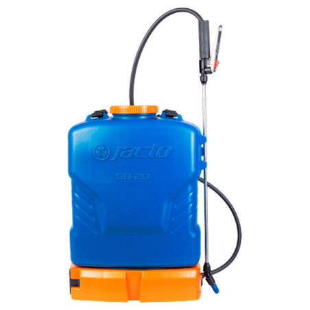  Pulverizador SB-20 Capacidad 20L 70PSI Bateria Ion Litio Recargable, Jacto 1118 Pulverizador SB-20 Capacidad 20L 70PSI Bateria 