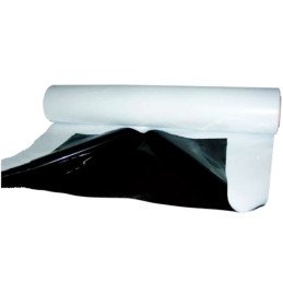  Plastico Mulch Agricola Bicapa BL/NE 1.40 x 1000M 25Micras, Solplast 699.152542 Plastico Mulch Agricola Bicapa BL/NE 1.40 x 100