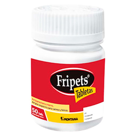  Fripets 50 Tabletas Antiparasitario Interno Amplio Espectro Oral, Montana 61.864407 Fripets 50 Tabletas Antiparasitario Interno