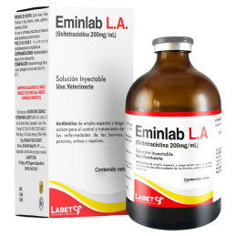  Eminlab LA 250ml Oxitetraciclina Antibiotico Inyectable, Labet 56.779661 Eminlab LA 250ml Oxitetraciclina Antibiotico Inyectabl