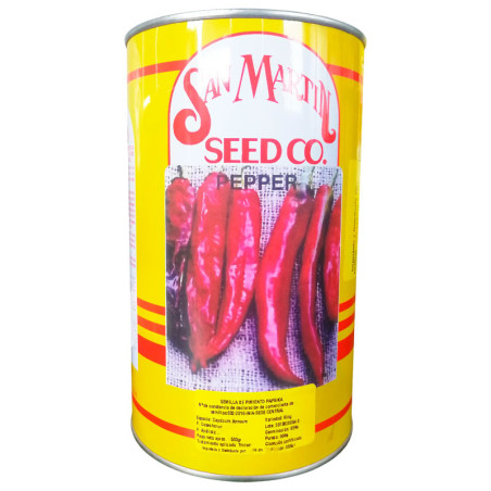  Aji Paprika 500gr Semilla Pepper Dulce Variedad OP Formato King, San Martin 450.847458 Aji Paprika 500gr Semilla Pepper Dulce V