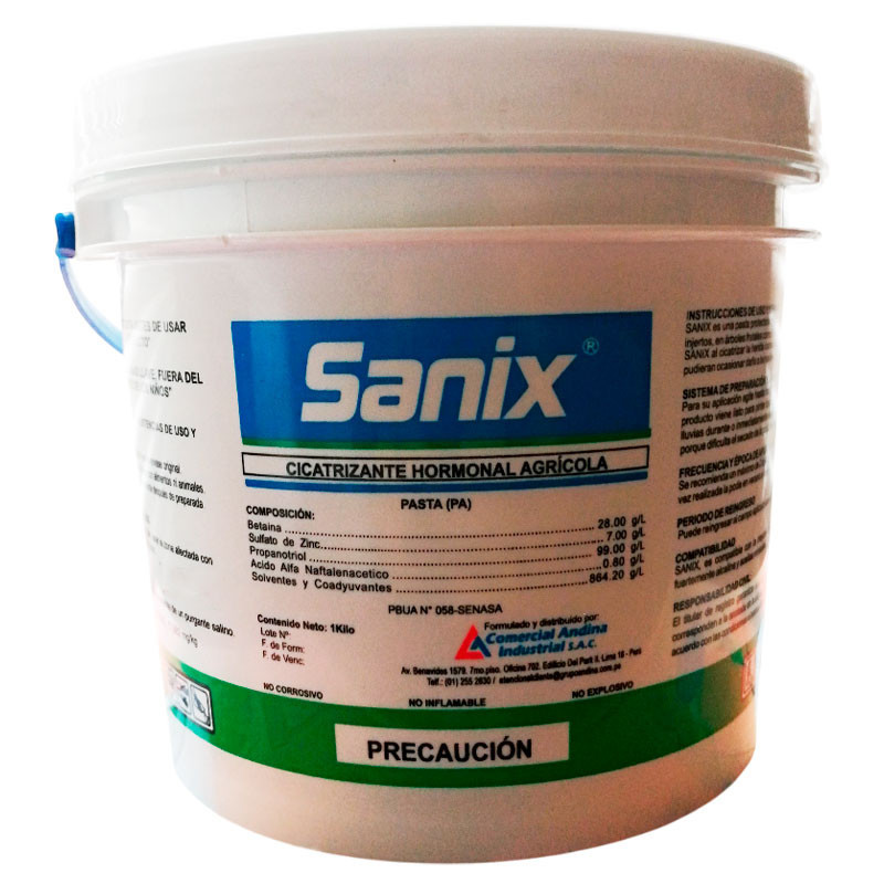 Sanix 1Kg, Pasta Protectante Cicatrizante, CAISAC 30.508475 Sanix 1Kg, Pasta Protectante Cicatrizante, CAISAC
Pasta protectora Sanix 1Kg, Pasta Protectante Cicatrizante, CAISAC 30.508475 Sanix 1Kg, Pasta Protectante Cicatrizante, CAISAC
Pasta protectora