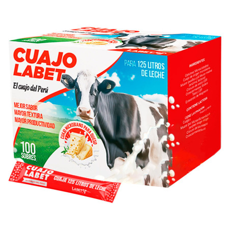  Cuajo Caja x 100und Produccion Queso, Labet 127.118644 Cuajo Caja x 100und Produccion Queso, Labet
 REVITALAB535 1 Labet