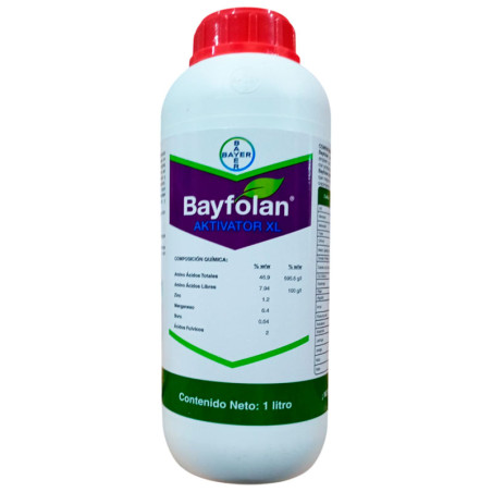  Bayfolan Aktivator 20L, Fertilizante Foliar Nitrogeno Aminoacidos, Bayer 830.508475 Bayfolan Aktivator 20L, Fertilizante Foliar
